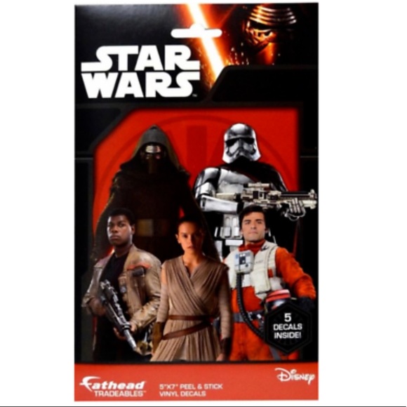 Star Wars Fathead 5 Tradeable Peel & Stick Decal - Picture 2 of 4